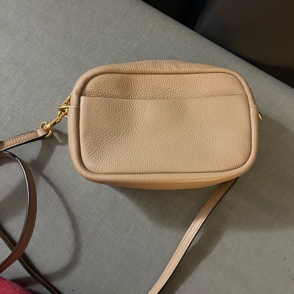 Tory Burch Tan Pebbled Leather Crossbody - Picture 5 of 5